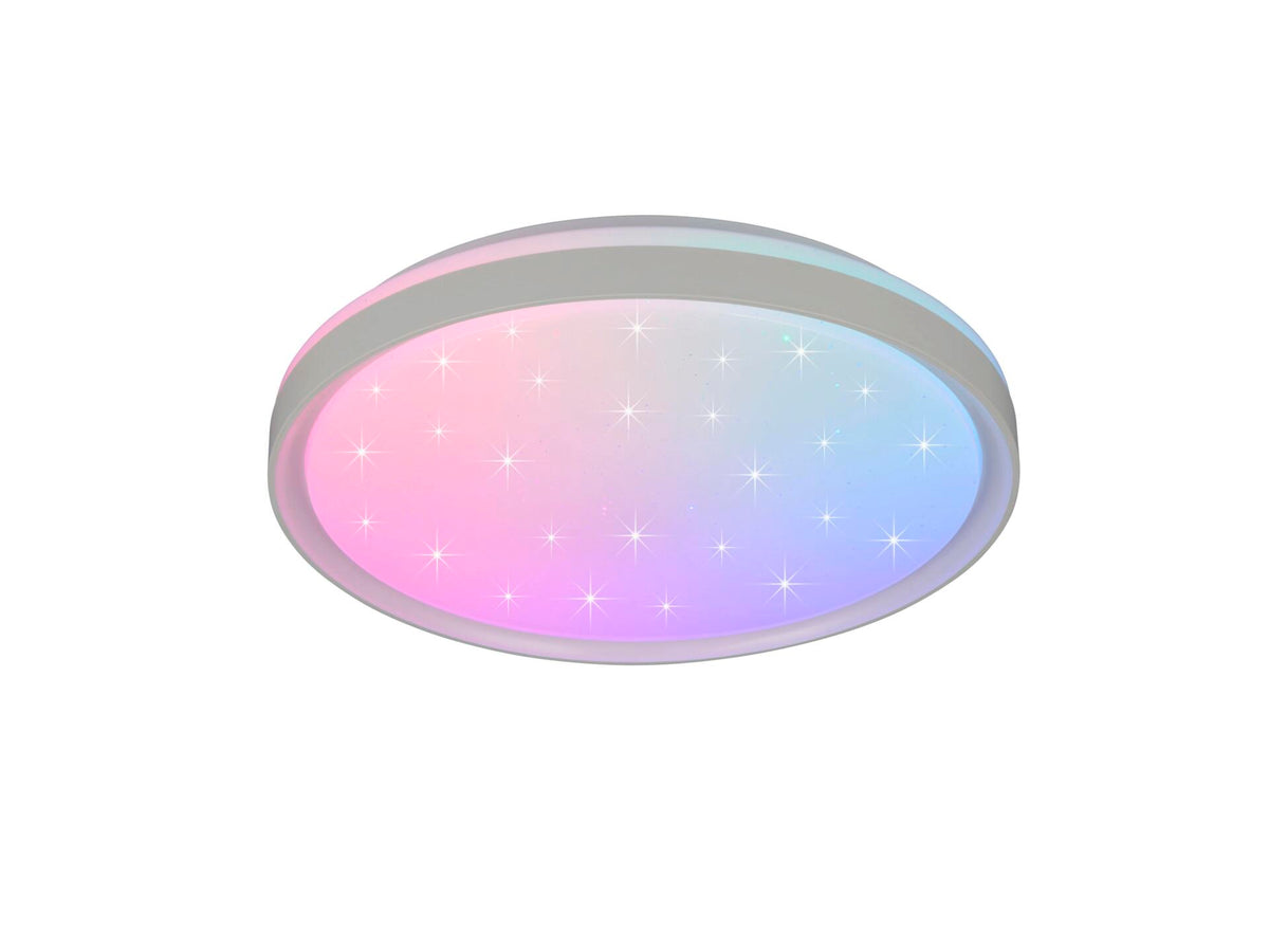 Reality Solit LED plafondlamp 14W mat wit