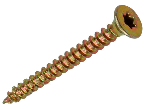 Mack Spaanplaatschroeven TX10 30x3 mm geelverzinkt 35 stuks