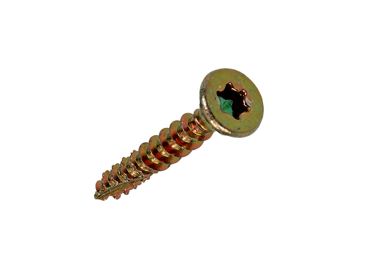 Mack Spaanplaatschroeven TX20 25x4 mm geelverzinkt 25 stuks