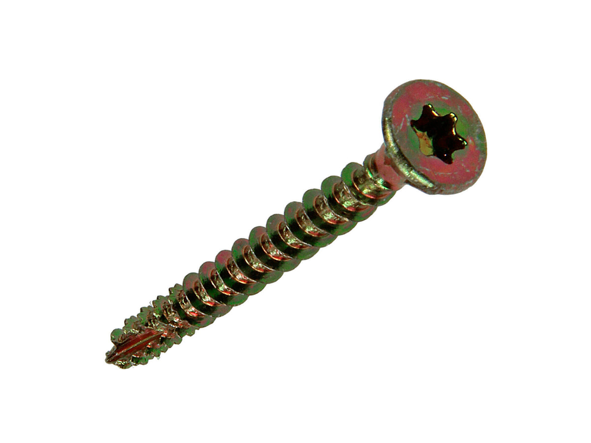 Mack Spaanplaatschroeven TX20 35x4 mm geelverzinkt 20 stuks