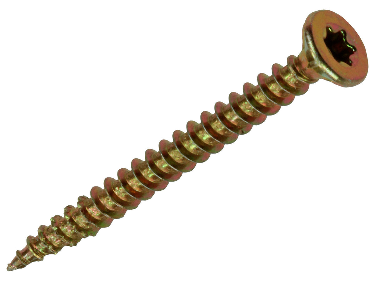 Mack Spaanplaatschroeven TX20 45x4 mm geelverzinkt 200 stuks