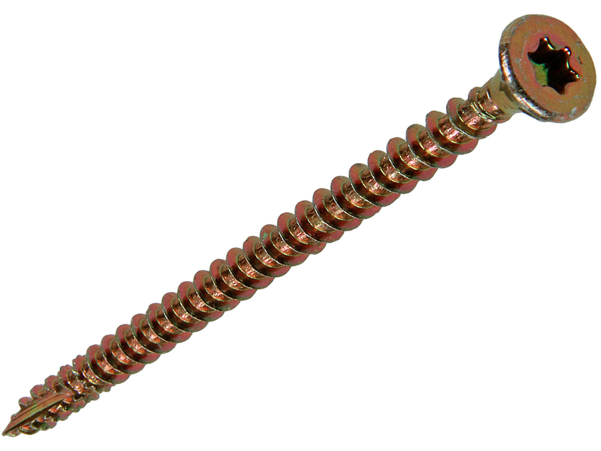 Mack Spaanplaatschroeven TX20 60x4 mm geelverzinkt 12 stuks