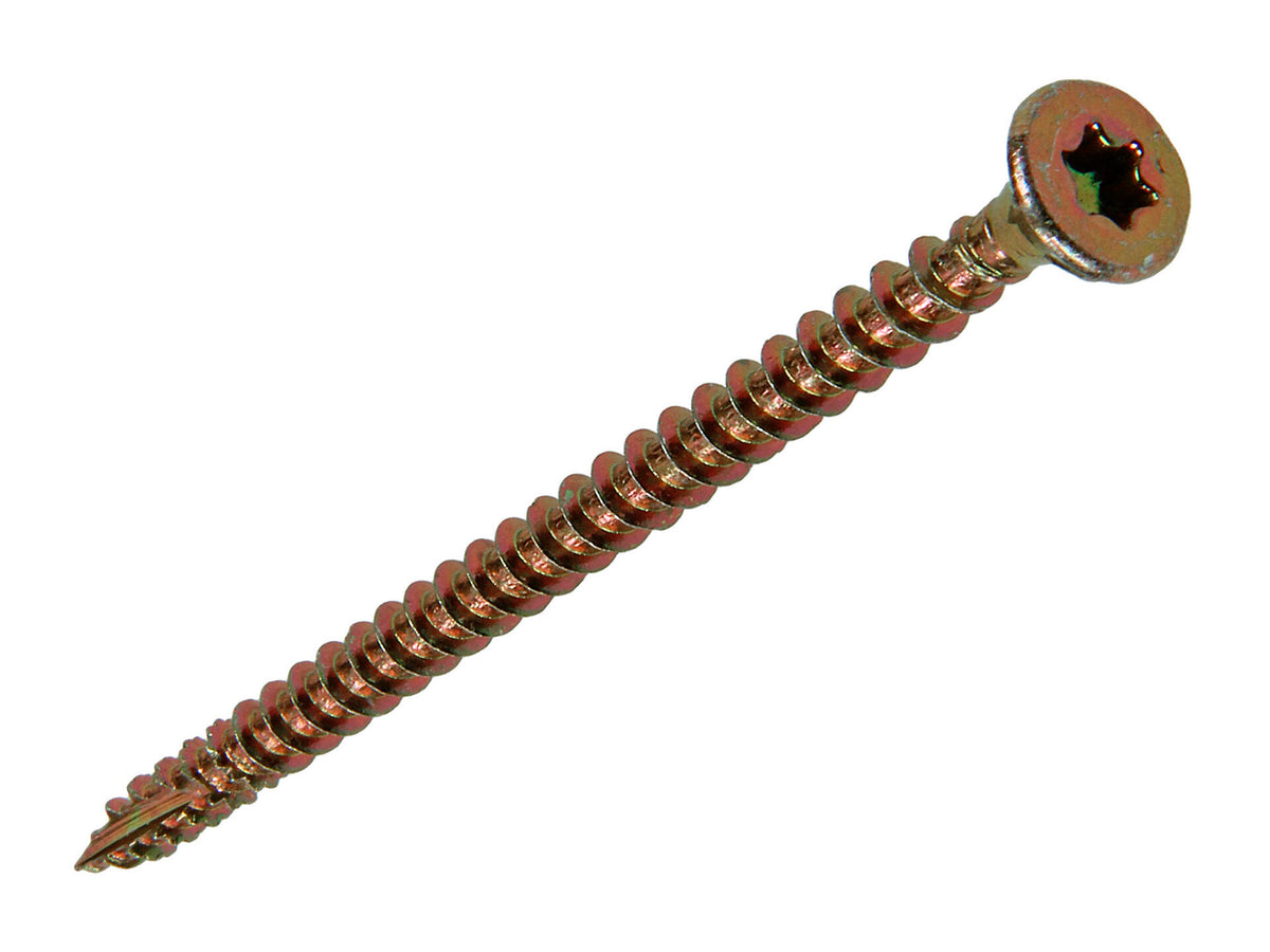 Mack Spaanplaatschroeven TX20 60x4 mm geelverzinkt 25 stuks