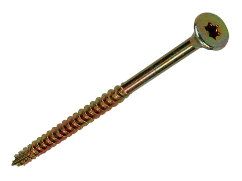 Mack Spaanplaatschroeven TX20 70x4,5 mm geelverzinkt 200 stuks