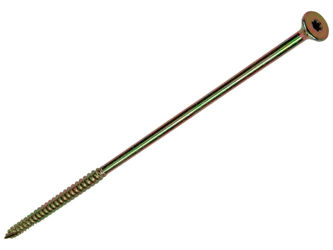 Mack Spaanplaatschroeven TX25 180x6 mm geelverzinkt 4 stuks