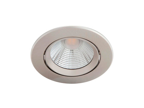 Philips Sparkle LED inbouwspot reflector 5W dimbaar nikkel grijs