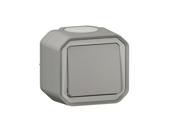 Legrand Spatwaterdichte wisselschakelaar met doos Plexo