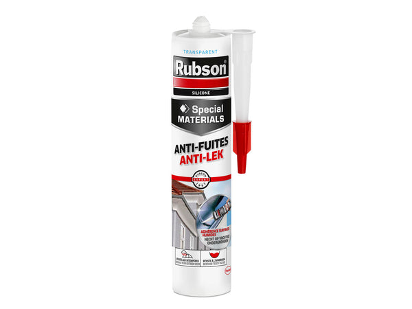 Rubson Special Materials siliconenkit anti-lek 280ml transparant