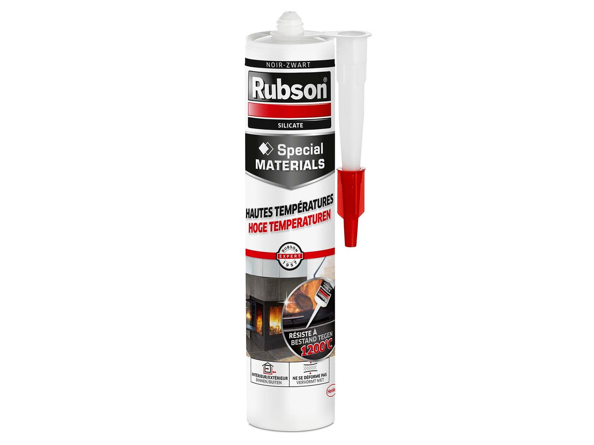 Rubson Special Materials voegkit hoge temperatuur 280ml zwart