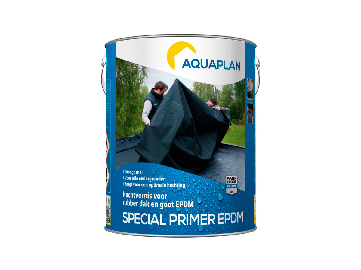 Aquaplan Special primer voor EPDM dakbedekking 4L, waterdichting — SKU COLOS-964649, EAN 5413466945320