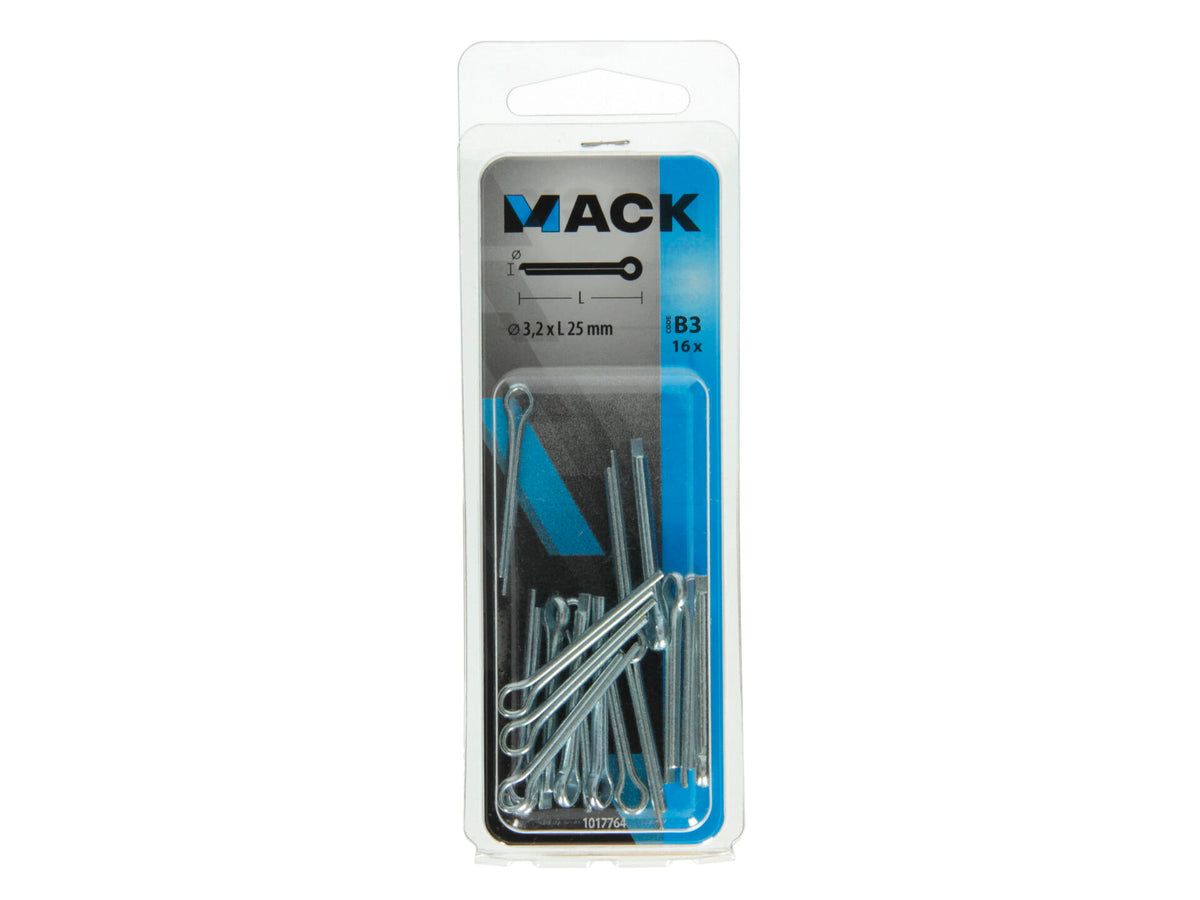 Mack Splitpen 3,2x25 mm verzinkt 16 stuks