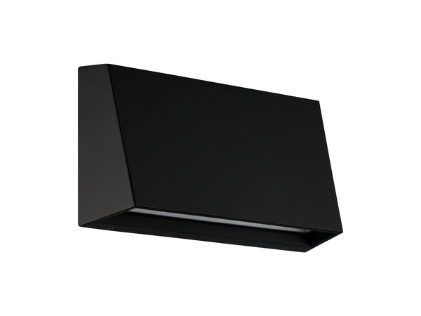 Eglo Spongano applique murale extérieure LED horizontal 9,5W noir