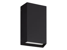 Eglo Spongano applique murale extérieure LED vertical 2x5 W noir