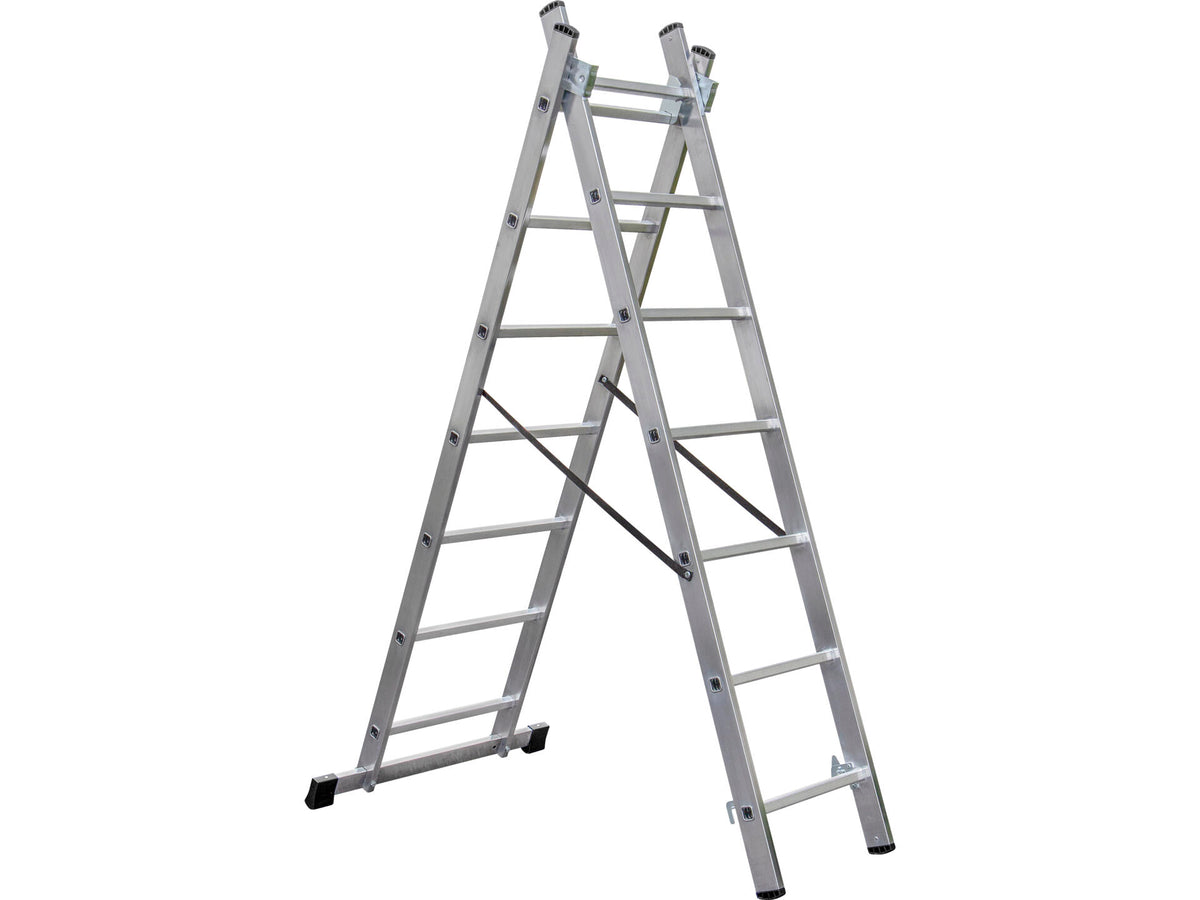 Escalo Stabilo ladder met stabilisator 2x7 sporten