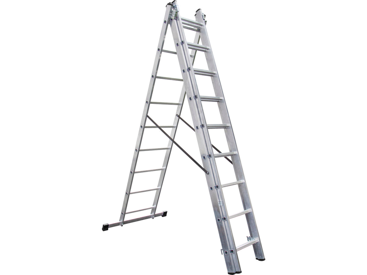 Escalo Stabilo ladder met stabilisator 3x9 sporten