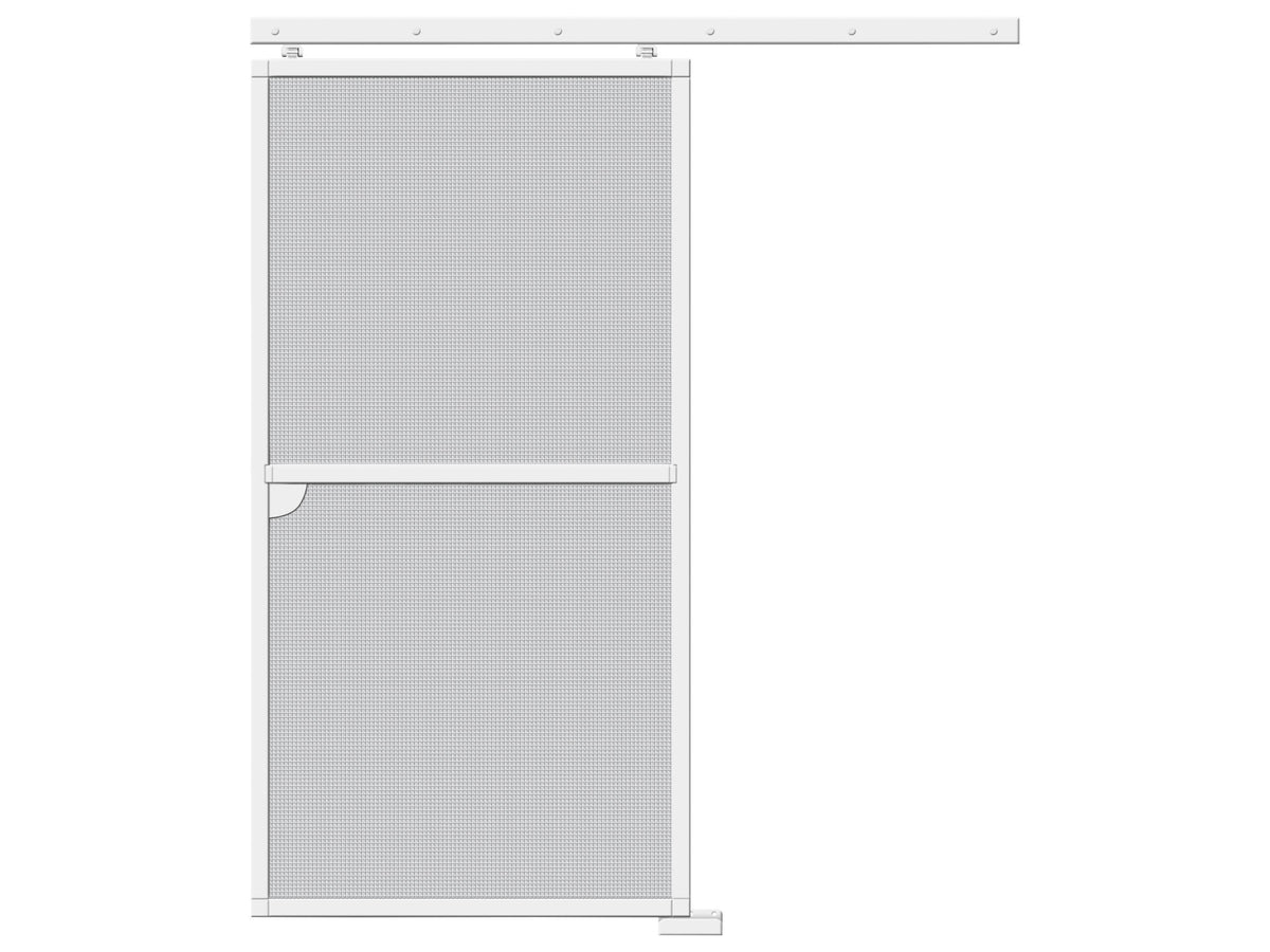 CanDo Standard vliegendeur voor schuifdeur 120x240 cm wit