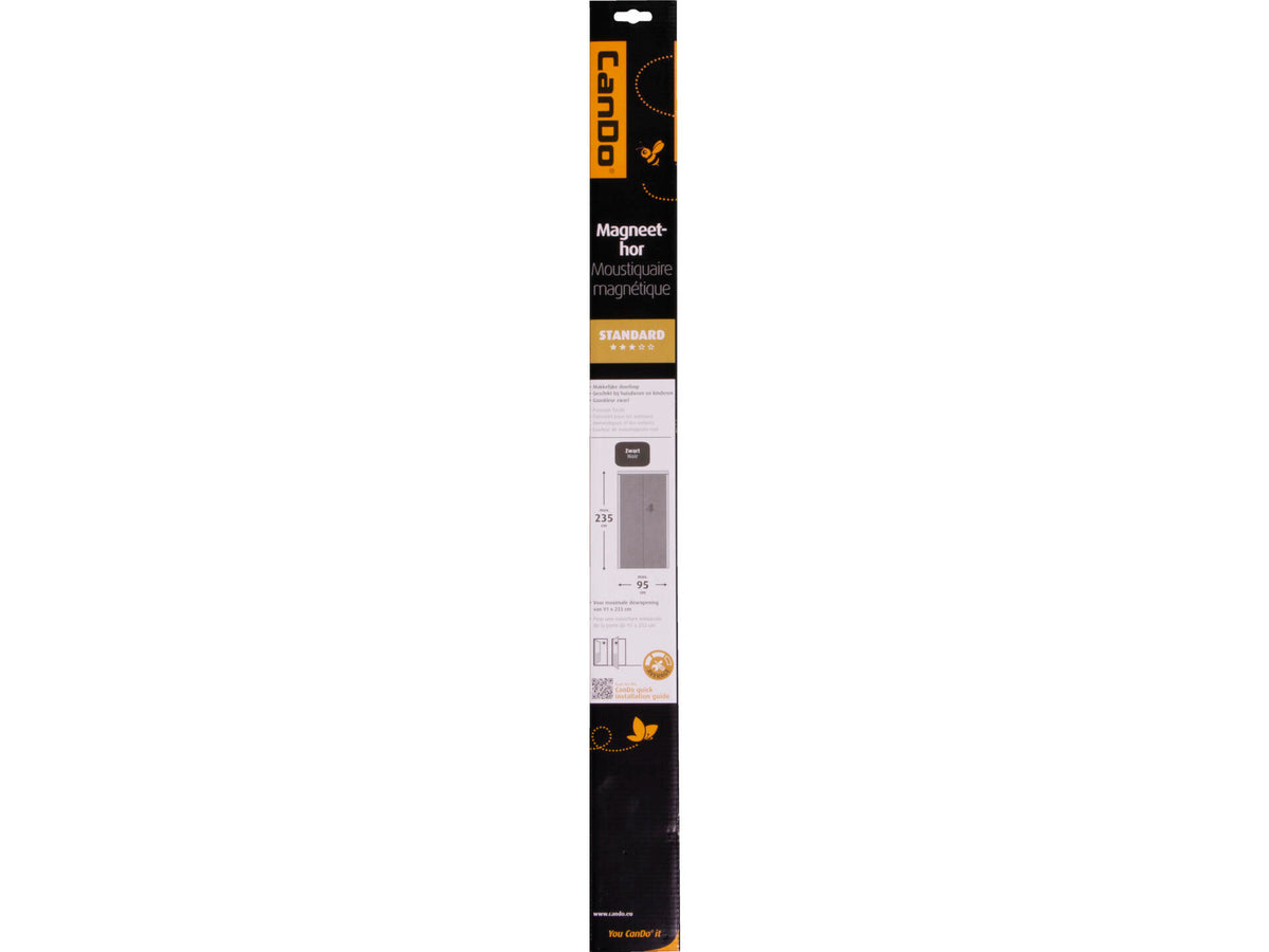 CanDo Standard vliegengordijn magnetisch 95x235 cm wit