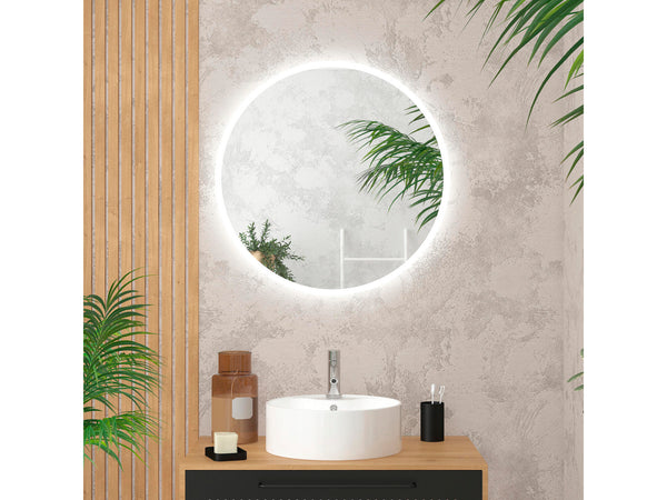 Aurlane Start miroir + LED rond 70cm