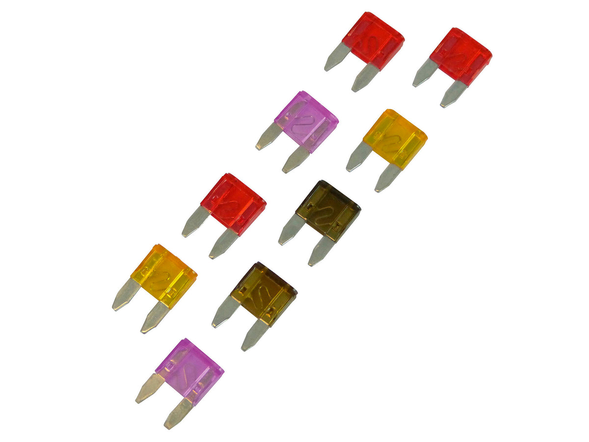 Carpoint Steekzekering mini 9 stuks