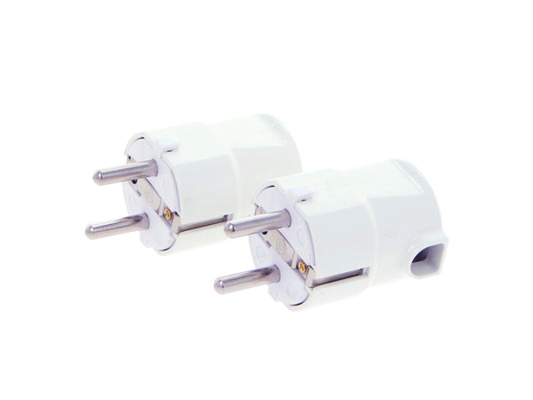 Profile Stekker universeel 16A ivoor 2 stuks