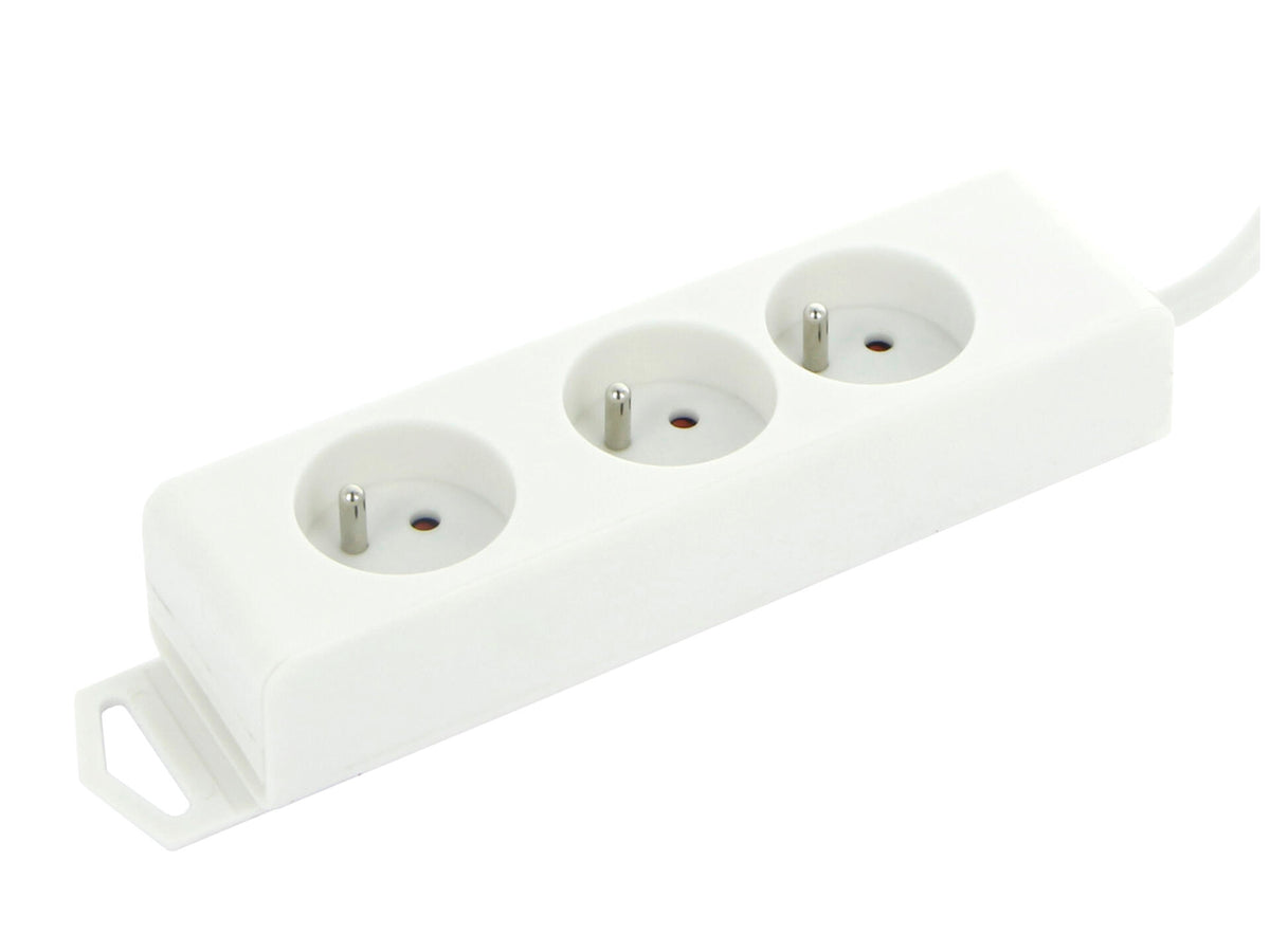 Profile Stekkerdoos 3x met kabel 3m wit