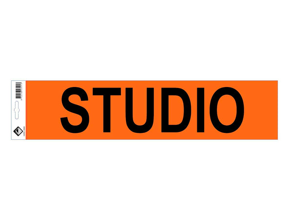 Sticker vinyl studio 49x11,5 cm