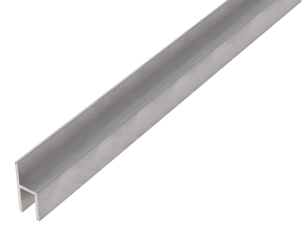 Stoeltjesprofiel 26x11x1,5x8 mm 100cm aluminium