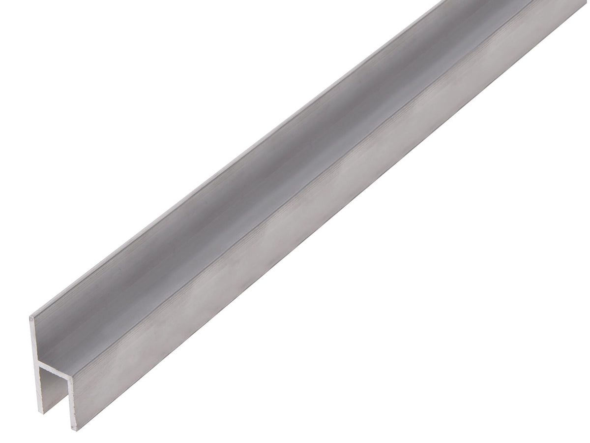 Stoeltjesprofiel 26x11x1,5x8 mm 200cm aluminium