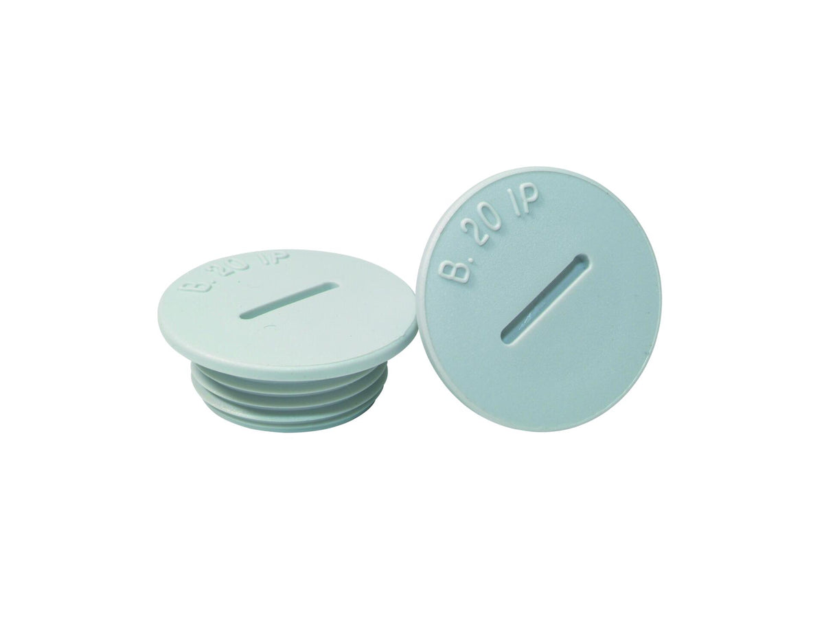 Profile Stop Polystyreen M20 2 stuks