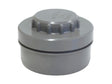 Scala Stop met schroef 90mm grijs