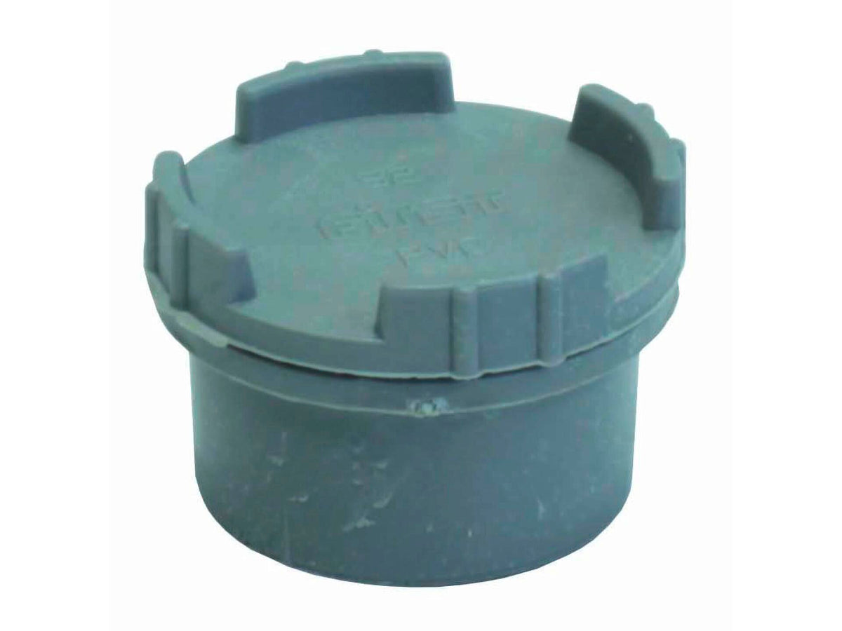 Scala Stop met schroef grijs 40mm