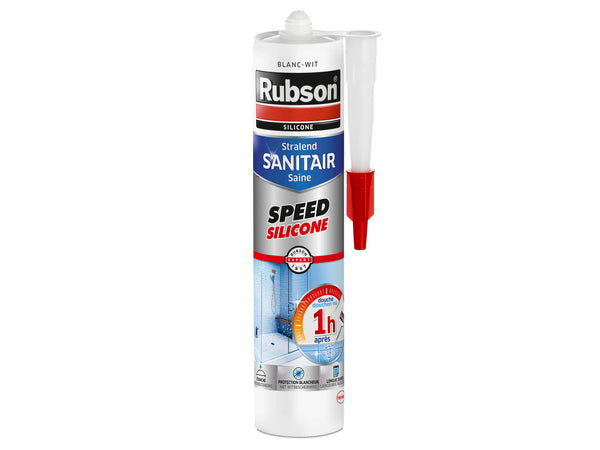 Rubson Stralend Sanitair siliconenkit speed 300ml wit