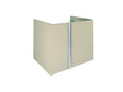 Lafiness Stretto wastafelkast 60cm 2 deuren taupe