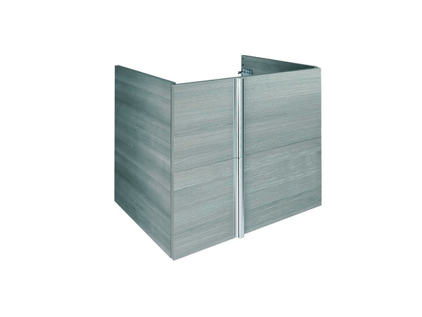 Lafiness Stretto meuble lavabo 60cm 2 tiroirs sandy grey