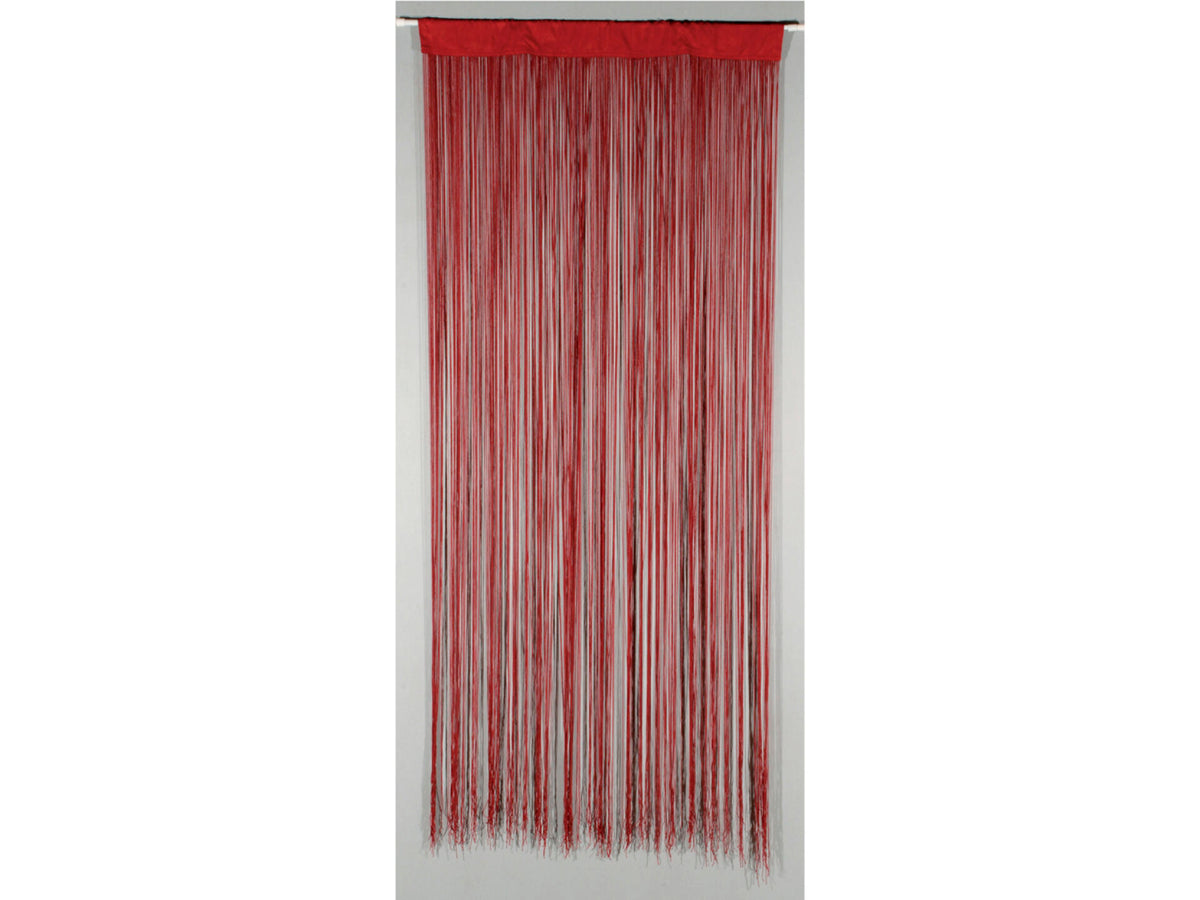 Confortex String deurgordijn 90x200 cm rood