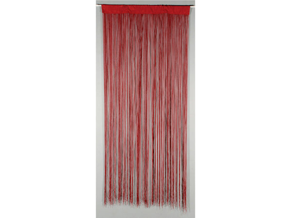 Confortex String deurgordijn 90x200 cm rood