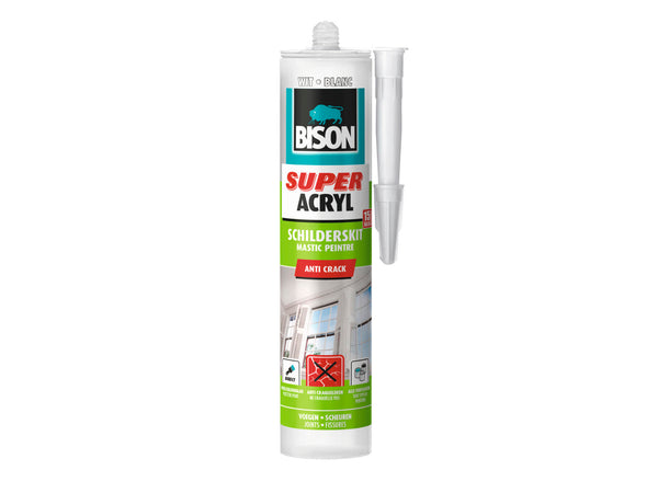 Bison Super Acryl schilderskit 300ml wit