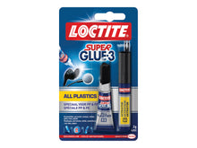 Loctite colle instantanée Super Glue 3 All Plastics 2g