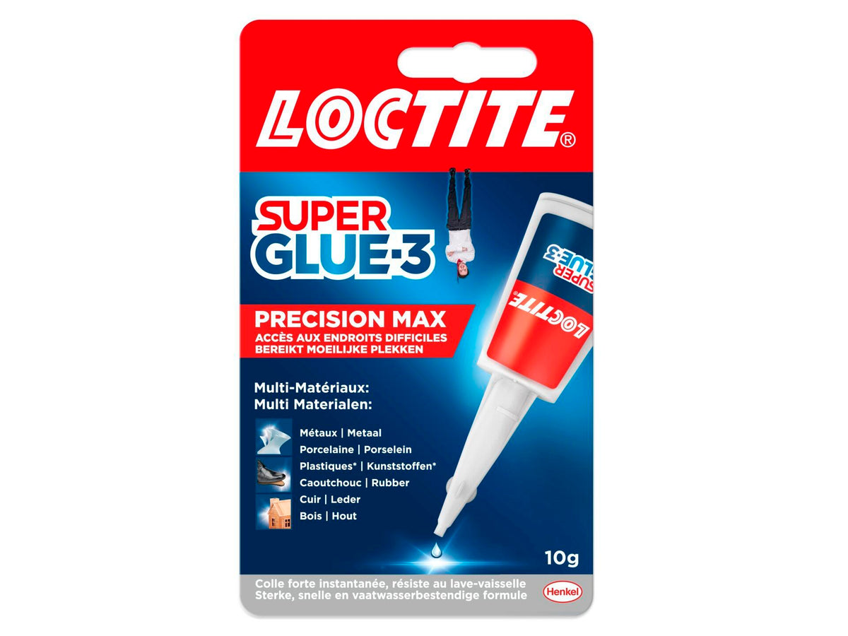 Loctite Super Glue-3 Precision Max secondelijm 10g