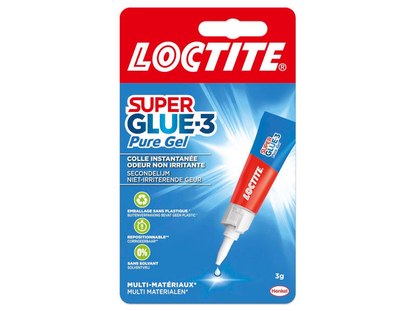 Loctite Super Glue-3 Pure Gel secondelijm 3g