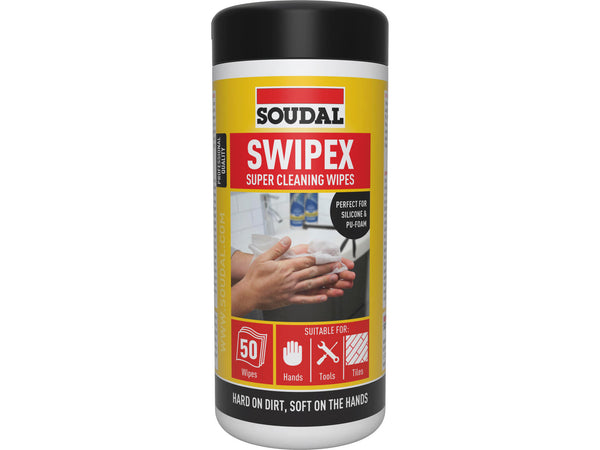Soudal Swipex Wipes reinigingsdoekjes 50 stuks
