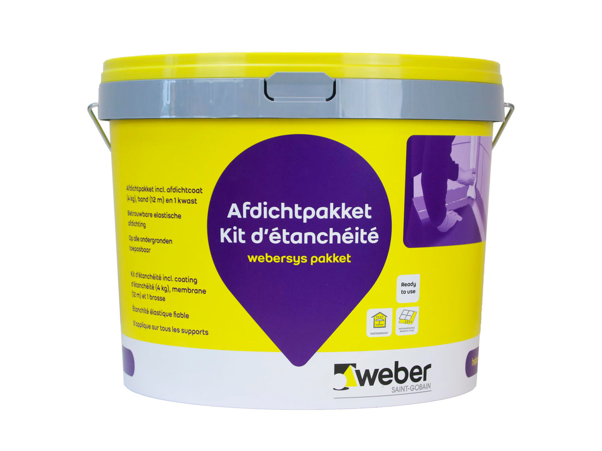 Weber Beamix Sys afdichtpakket 4,5kg
