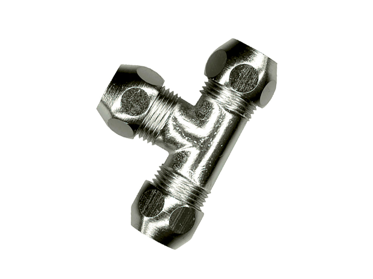 Saninstal T-stuk 10x10x10 mm chroom