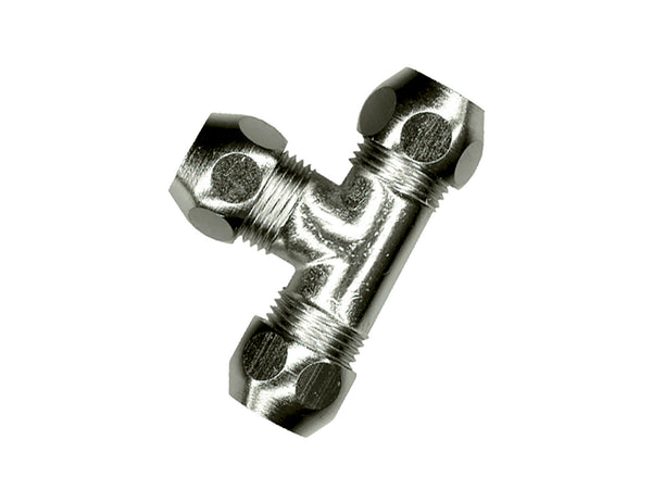 Saninstal T-stuk 10x10x10 mm chroom