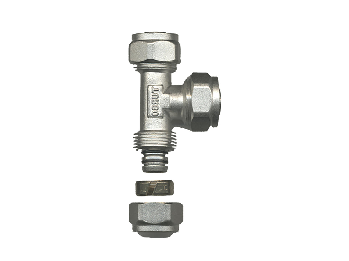 Saninstal T-stuk knelkoppeling 20mm