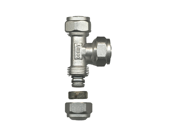 Saninstal T-stuk knelkoppeling 20mm