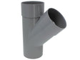 Scala culotte pour gouttière 45° 80mm gris foncé