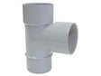 Scala T-stuk regenwaterafvoer 87° 50mm lichtgrijs