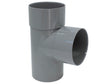 Scala T-stuk regenwaterafvoer 87° 80mm donkergrijs