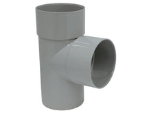 Scala T-stuk regenwaterafvoer 87° 80mm lichtgrijs